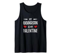 Mon Petit-Fils est ma Saint-Valentin pour Grand-mère Débardeur