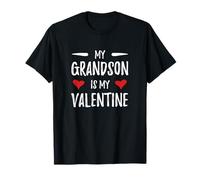 Mon Petit-Fils est ma Saint-Valentin pour Grand-mère T-Shirt