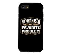 Mon Petit-Fils est Mon problème préféré Grand-père drôle Coque pour iPhone SE (2020) / 7/8