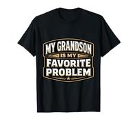 Mon Petit-Fils est Mon problème préféré Grand-père drôle T-Shirt