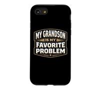 Mon Petit-Fils est Mon problème préféré, Grand-père, Grand-père drôle Coque pour iPhone SE (2020) / 7/8