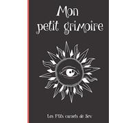 Mon petit grimoire: Carnet à compléter avec 50 double fiches pour vos sortilèges et incantations + 25 fiches pour vos recettes de potions et élixirs + 20 pages de notes