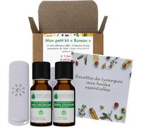 Voshuiles Mon Petit Kit « Bureau » 2 Huiles Essentielles & 1 Mini Diffuseur Usb