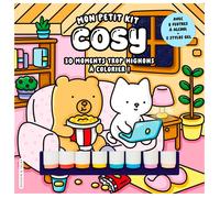 Mon petit kit cosy coloriage 30 moments mignons à colorier