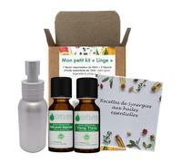 Mon petit Kit « Pour le Linge » 2 Huiles essentielles et 1 Vaporisateur de 50ML