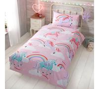 Rapport Home Housse de couette simple Mon Petit Licorne en polycoton pour enfants