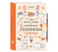 Mon petit livre de coloriages cocooning - Automne avec crayon multi-mines