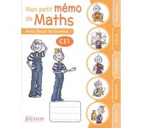Mon Petit Mémo De Maths Avec Bout De Gomme Ce1 - Edition 2021