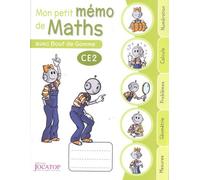 Mon Petit Mémo De Maths Avec Bout De Gomme Ce2