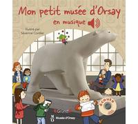 Musée d'Orsay – Mon petit musée d'Orsay en musique – Livre sonore cartonné, 6 puces – Dès un an