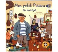 Grund Livre sonore d'éveil Mon petit Picasso 6 puces sonores Bébé dès 6 mois