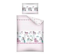 Mon Petit Poney linge de lit Bébé 100% Coton, housse de couette 100x135 + TAIE 40x60 parure My Little Pony