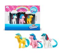 Basic Fun Mon Petit Poney Mini Classics, Ensemble de Figurines d’Action Jouet de 2 Pouces à Collectionner, Cadeau Parfait pour Les Filles de Plus de 4 Ans, Poneys Jouets iconiques pour Les Enfants