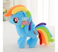 Mon Petit Poney Peluche Mon Petit Poney, 30 cm, pour enfants, filles et garçons, fans et collectionneurs Bleu