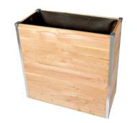 MON PETIT POTAGER-Bac de jardinage en bois Mon Petit Potager Bac O Design - 75 x 35 x 80 cm