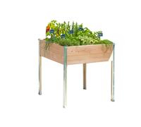 Mon Petit Potager Carré potager sur pied en bois Douglas 19 mm - 75 x 80 x 80 cm - MPP BAC80X75X80 D
