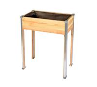 MON PETIT POTAGER-Jardinière en bois sur pieds Mon petit potager gamme Design petit modèle - 60 x 35 x 80 cm