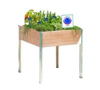 MON PETIT POTAGER-Potager carré en bois sur pieds Mon Petit Potager gamme Design petit modèle - 65 x 60 x 80 cm
