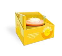 Mon Petit Rituel Pensées Positives - Chaleur Et Enthousiasme - Coffret Avec Une Bougie En Cire De Soja