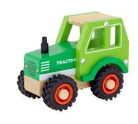 Tracteur en bois pour enfants dès 18 mois G