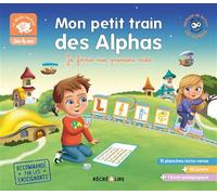 Mon petit train des Alphas - Je forme mes premiers mots - Olivier Dubois Du Nilac - Recrealire - Jeux livres objets