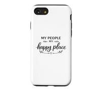 Mon Peuple, Mon Lieu de Bonheur, amitié, Famille, Amour Coque pour iPhone SE (2020) / 7/8