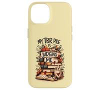 Mon Pile de Livres à Lire Me Juge Design Humoristique Coque pour iPhone 14