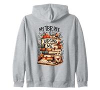 Mon Pile de Livres à Lire Me Juge Design Humoristique Sweat à Capuche