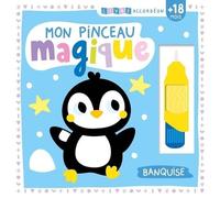Livre accordéon - mon pinceau magique - banquise