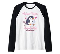 Mon Pingouin intérieur Exige Une Sieste Mignon Oiseau endormi Manche Raglan