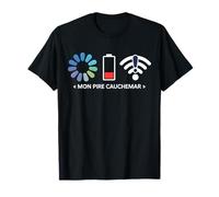 Mon Pire Cauchemar Tech Geek Cadeau Mode Original T-Shirt
