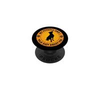 Mon Pitbull et Moi parlons de toi Chien drôle PopSockets PopGrip Adhésif
