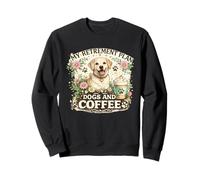 Mon Plan de Retraite Dogs and Coffee Un propriétaire de Chien retraité Amusant Sweatshirt