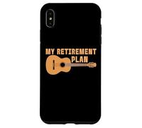 Mon Plan de Retraite Guitariste Coque pour iPhone XS Max