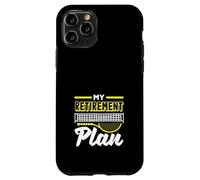 Mon Plan de Retraite Passion Joueur de Tennis Coque pour iPhone 11 Pro