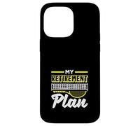 Mon Plan de Retraite Passion Joueur de Tennis Coque pour iPhone 14 Pro Max