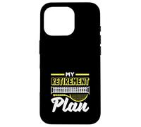 Mon Plan de Retraite Passion Joueur de Tennis Coque pour iPhone 16 Pro