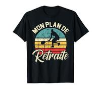 Mon plan de retraite pour jouer au padel, cadeau pour les joueurs de padel T-Shirt