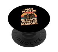 Mon Plan De Retraite Vendre des Maisons PopSockets PopGrip Adhésif
