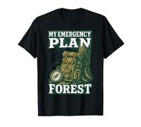 Mon Plan d'urgence : Forest Prepper Survival T-Shirt