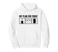 Mon Plan pour Aujourd'hui Programme des Joueurs de Badminton Sweat à Capuche