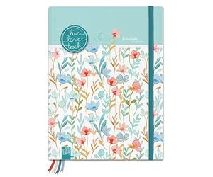 Mon Planificateur A5+ - Florale - Agenda enseignant pour l'année scolaire 2023/2024 : Planificateur scolaire pour enseignants