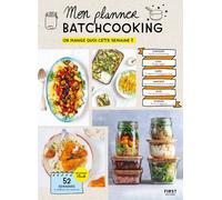 Mon planner batchcooking - Collectif - First - broché - Guide