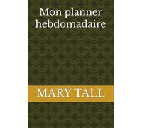 Mon planner hebdomadaire