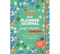 Mon planner journal de prof d'école Elémentaire - Edition 2025-2026 - Mysticlolly - Hachette Education - broché - Calendrier