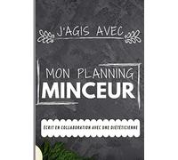 MON PLANNING MINCEUR: Véritable allié minceur pour les femmes voulant perdre du poids sans l'effet yoyo | Livre écrit en collaboration avec une ... pages au format passe-partout (sac à main)