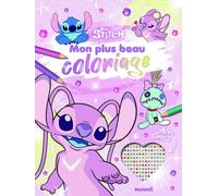 Mon Plus Beau Coloriage Stitch (Angel) - Avec Strass