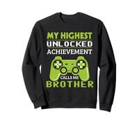 Mon Plus Grand succès débloqué m'appelle Brother Gamer Sweatshirt