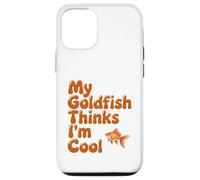 Mon Poisson Rouge Pense Que Je suis Cool Coque pour iPhone 12/12 Pro