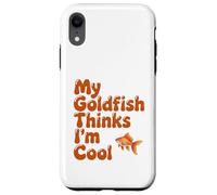 Mon Poisson Rouge Pense Que Je suis Cool Coque pour iPhone XR